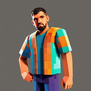 cube game themed generative ai filter