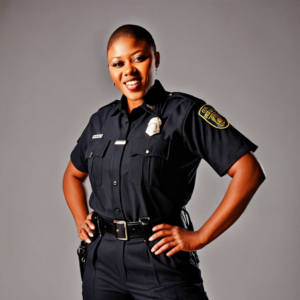 generative police officer themed ai filter