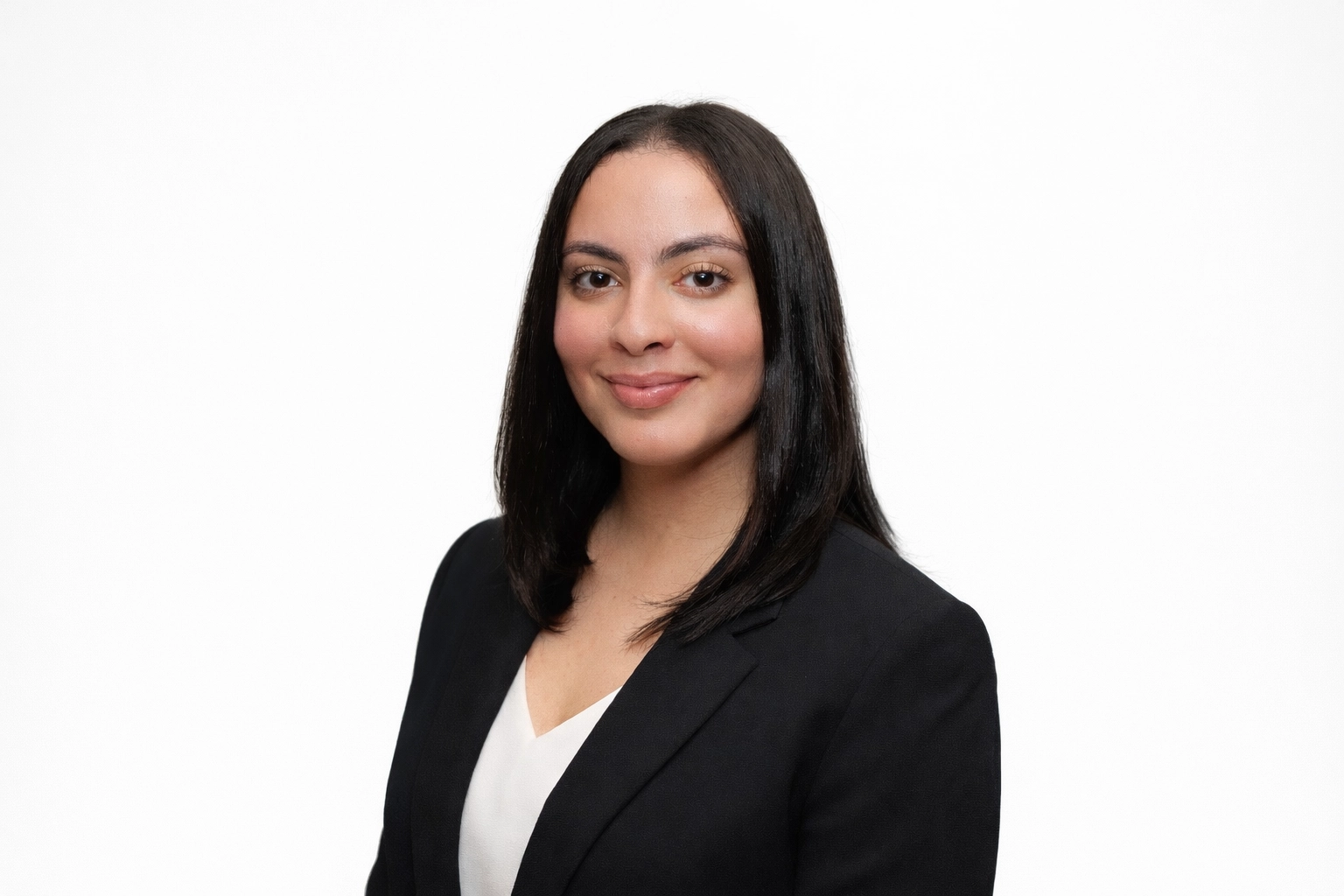 Headshot photo after AI enhancements are applied